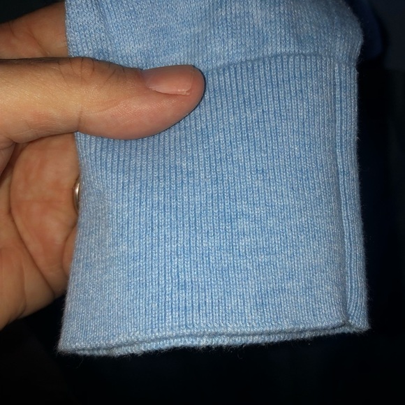 Ricki's XL Sky Blue Knit Sweater - button up- dress up or down - nice colour - Picture 4 of 7